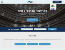 Tablet Screenshot of americanmediainstitute.com